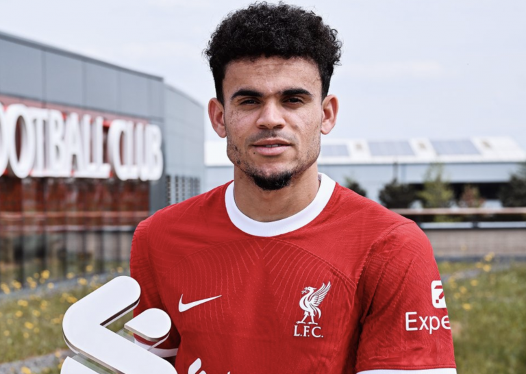 Luis Díaz, elegido el mejor jugador del mes en Liverpool